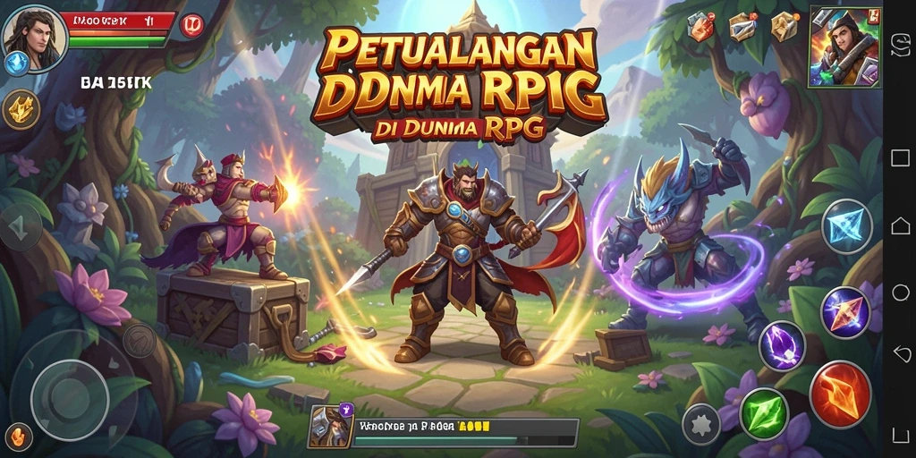 Tampilan menarik dari gameplay 5ZK dengan elemen RPG yang mendalam.