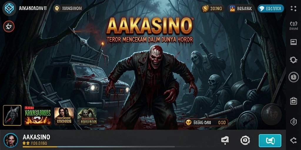Pengalaman gameplay yang menegangkan dan mencekam di AAKASINO.