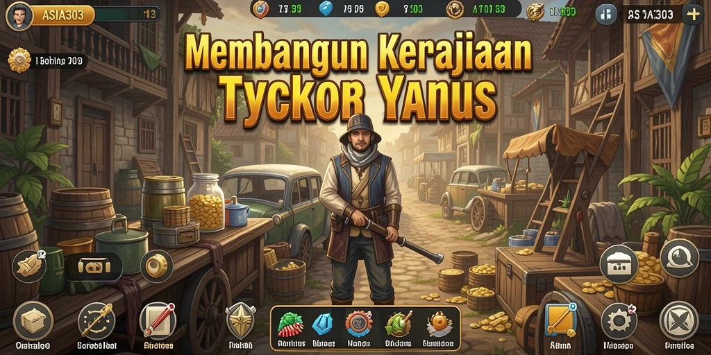 Screenshot ASIA303 menampilkan gameplay Tycoon yang mendebarkan.