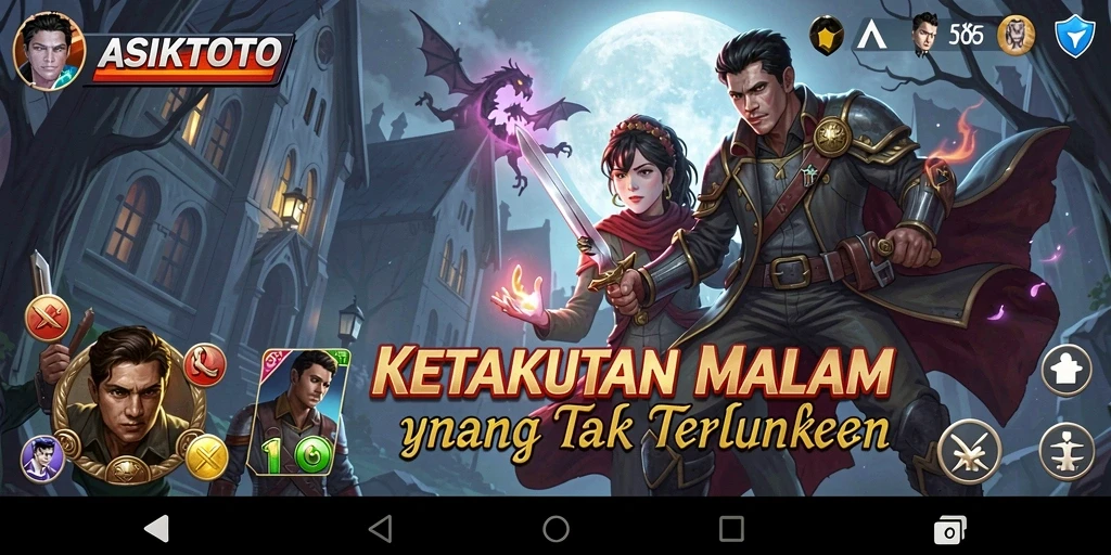 Screenshot gameplay ASIKTOTO yang menyeramkan dan penuh ketegangan.