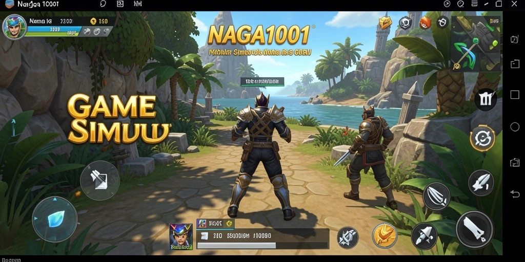 Tampilan gameplay NAGA1001 dengan berbagai fitur simulasi yang menarik.