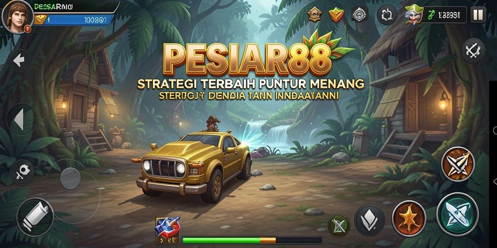 Tampilan gameplay PESIAR88 menunjukkan aksi mendebarkan dan strategi cerdas.