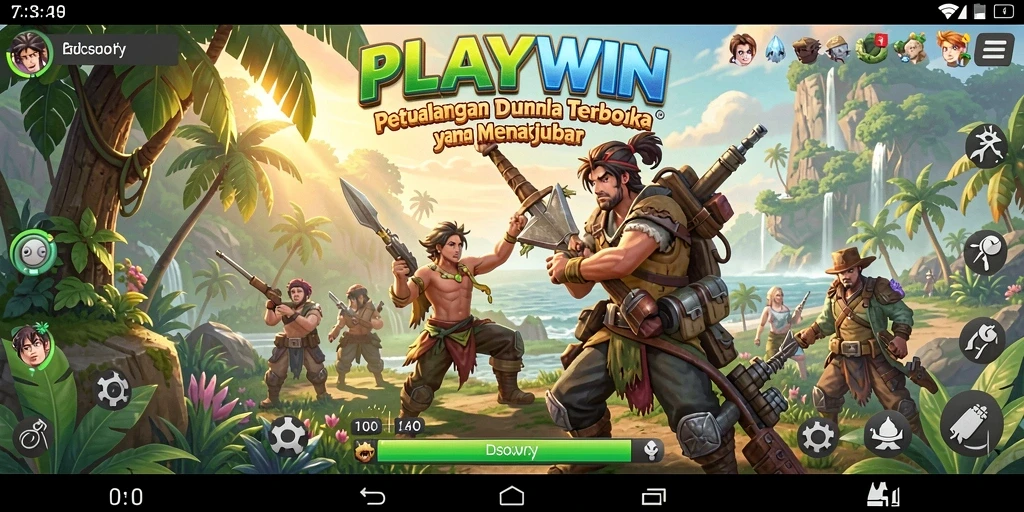 Tampilan gameplay Open World yang menakjubkan dan penuh petualangan.