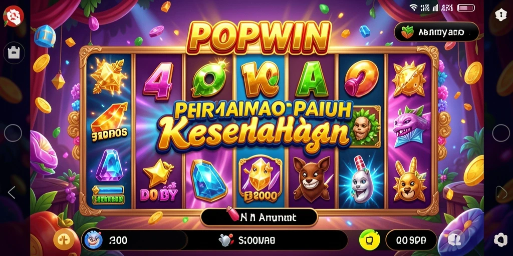 Tampilan menarik dari gameplay Slot yang seru.